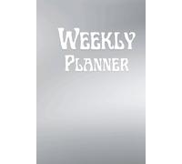 2025 Weekly Planner/ hard cover/ with a note section