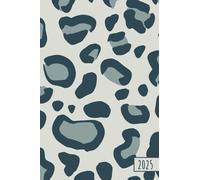 2025 Weekly Planner: Leopard | One Week on Two Pages | Pocket Size - A6 (4"x6") | Horizontal Layout | Line View | Compact 2025 Calendar | Agenda & Diary | January - December 2025