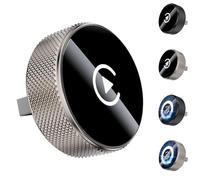 2025 Wireless CarPlay Adapter for iPhone/Android, Fast Connection, No Latency, Hands-Free Call Wireless Adaptersa, Plug and Play, Electronic Charger Carplay Dongle (Gray A)