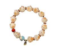 2025 Women Cat's Claw Bodhi Bracelet, Women Bead Bracelet String, The Cute Cat Paw Shape Will Bring You Good Luck (blessed)