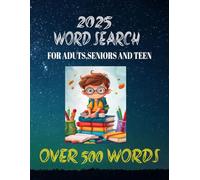 2025 Word Search Book : For Adults, Seniors, and Teens
