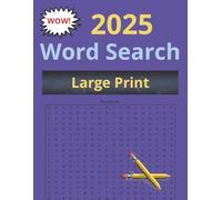 2025 Word Search: Large Print