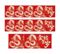2025 Year of the Snake Red Packet New Gold Stamped Snake New Year Red