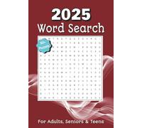 2025 Year Word Search: 2025 Year in Review Word Search: 50+ Themed Puzzles | Portable 6x9 Travel Edition