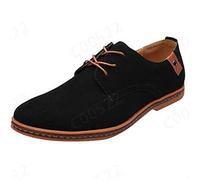 2025 Zapatillas Hombre,Zapatos Oxford Planos para Hombres Ligero Cómodos Mocasines de Negocios con Cordones Casual Antideslizante Zapatillas Casuales Minimalismo Versátiles Calzado