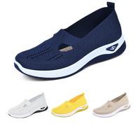 2025-Zapatillas para caminar señoras ligeras anchas h meshedpedic zapatos descalzos zapatillas verano transpirable espuma memoria de forma enfermera zapatos deportivos zapatos de verano al aire libre