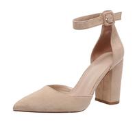 2025 Zapatos de mujer sandalias gruesas de tacón alto sandalias de punta puntiaguda de moda cómodas suela suave sandalias casuales zapatos botas de mujer forradas negras, beige, 42 EU