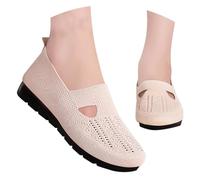 2025 Zapatos Planos Mujer Comodos Vestir Verano Entretiempo Bailarinas Comodas Elegentes Zapatillas Deportivas sin Cordones Suave Transpirables Antideslizante Slip On Calzado Barefoot Casual Caminar