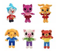 2025Plim payaso de peluche muñeca de juguete Kawaii dibujos animados Anime juguetes de peluche muñeca payaso suave juguete de peluche regalo de cumpleaños para chico niños 23CM