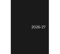 2026-2027: A4 Kalenderbuch 1 Tag 1 Seite | Juli 26 bis Juni 27 auch Samstag und Sonntag | XXL Kalender 392 Seiten | Terminplaner Notizbuch Tagesplaner für Praxis, Büro, Familie & Erzieher