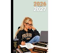 2026-2027 Academic Organizer: Student Planner | Weekly and Monthly School Diary for College, University and High School
