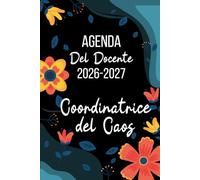 2026 2027 Agenda del Docente Giornaliera: registro docenti - Elegante Pianificatore Giornaliero da settembre 2026 a Luglio 2027 - 1 Pagina per Giorno ... della Scuola - Formato A5 - 360 pagine