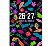 2026 2027 Agenda del Docente: Registro per Insegnanti - Organizzatore di lezioni per Insegnanti della Scuola - Elegante Pianificatore Settimanale da ... su due pagine - Formato A4 - 178 pagine