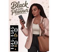 2026-2027 Black Girl Planner: 2 year Calendar, Large Print Two Page Monthly Organizer with Holidays and Inspirational Quotes (January 2026 To December ... for African American Women | Size 8.5" x 11"