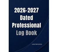 2026-2027 Dated Professional Log Book: Mid-Year Executive Edition | July 2026 to June 2027