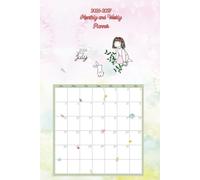2026-2027 Monthly and Weekly Planner: 24 Month Schedule Organizer 2 year Calendar and Holiday, Compact Size , Colorful Design, Happy Girl