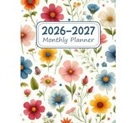 2026-2027 Monthly Planner: 2-Year From January 2026 To December 2027 ( Monday Start + Quotes )