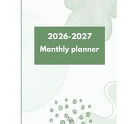 2026-2027 Monthly Planner: 24-Month Calendar | January 2026 - December 2027 | Large Print | Simple & Functional Organiser