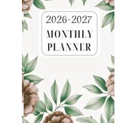 2026-2027 Monthly Planner: Complete 2-year planner with habit tracker, holiday list, goal planner, and more. 8.5x11 inches: Additionally, there is a ... and important dates for 2026 and 2027.