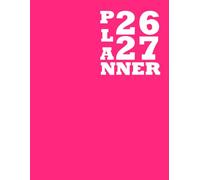 2026 2027 Monthly Planner for Women: Large Print Two Year Organizer | From January 2026 to December 2027 | Pink Cover