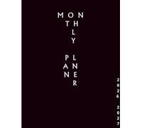 2026 - 2027 Monthly Planner : Heritage interior design & Vintage Vision / Classic style