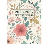 2026-2027 Monthly Planner: January 2026 to December 2027 Two Years Schedule Organizer With Daily Habit Tracker