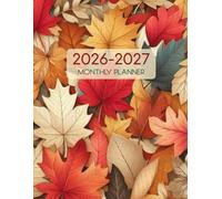 2026-2027 Monthly Planner | Large, Simple 2 Year Calendar & Schedule Organizer: Includes Vision Boards, Yearly Checklist, and Goal-Setting pages to stay inspired and in control. 8.5"x11", 125 pages.
