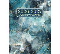 2026-2027 Monthly Planner: Large Two Year - January 2026 through December 2027 - with Holidays and Inspirational Quotes.