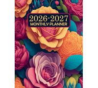 2026-2027 Monthly Planner: Large Two Year - January 2026 through December 2027 - with Holidays and Inspirational Quotes.