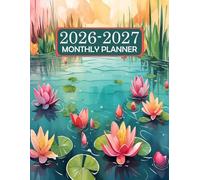 2026-2027 Monthly Planner: Large Two Year - January 2026 through December 2027 - with Holidays and Inspirational Quotes.