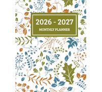 2026 - 2027 Monthly Planner : Two year Agenda Calendar Heritage with interior design & Vintage Vision / Classic style
