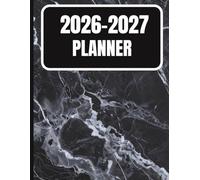 2026-2027 Monthly & Weekly Planner | Monthly Calendar, Weekly Planning (4 Pages per Week), Habit Tracker & Goal Planner | 1-Year Productivity Planner for Organisation, Time Management & Success