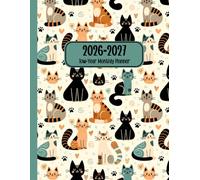 2026-2027 Two-Year Monthly Planner: 24-Month Organizer with Monthly Overview Pages, Note-Taking Sections, and Year-at-a-Glance Calendars