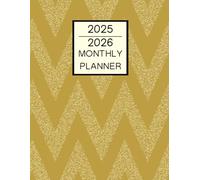 2026-2027 Two Year Planner: Monthly Calendar with Holidays, Vision Board, Goal Setting, Habit & Contact Trackers