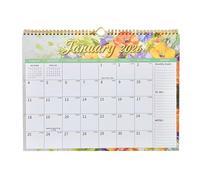 2026-2027 Wall Calendar Planner, 18-Month Monthly Organizer for Office, Home, School, Classroom, Work, and Daily Planning, New Year Scheduling and Tracking