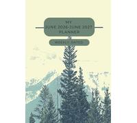 2026-2027 Weekly Planner: Organize Your Year, One Week at a Time