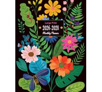 2026-2028 Large 3-Year Planner: 36 Months of Monthly from Jan.26 to Dec.28 Planning Pages and Schedule Organizer for Time Management Featuring Vibrant ... Including Holidays and Inspirational Quotes