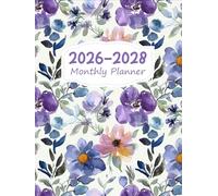 2026-2028 Monthly Planner: 3-Year From January 2026 To December 2028 ( Monday Start + Quotes )