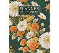 2026-2028 Monthly Planner and Agenda: Three Year organizer and Calendar from January 26 to December 28 with To-Do List, Goal Setting and more for Productivity and Life Organization