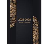 2026-2028 monthly planner Large Print: Large 3-Year Planning from Jan. 26 to Dec. 28 with Extra Note Pages and Big Daily Blocks for Your Appointments ... Federal Holidays and Inspirational Quotes
