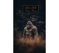 2026-2028 Pocket Planner: 3 year Pocket Calendar January 2026 to December 2028, with Holidays and Inspirational Quotes | Bigfoot Cover