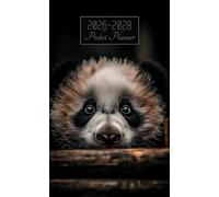 2026-2028 Pocket Planner: 3 year Pocket Calendar January 2026 to December 2028, with Holidays and Inspirational Quotes | Panda Cover