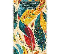 2026-2028 Pocket Planner for Purse: Compact and Portable 3 Year Monthly organiser and Agenda from January to December with To Do List, Password Log for productivity and efficient organization
