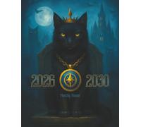 2026-2030 5-Year Monthly Planner - Gothic Fantasy Cat Edition: 60 Months Calendar for Goal Setting, Appointments, and Monthly Planning - Elegant Cat Lovers Journal