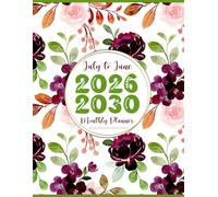 2026-2030 July to June Monthly Planner: 4 Years Weekly and Monthly Schedule Organizer with Calendars | Simple 48 Month Agenda with Goals & Notes (July 2026-June 2030)