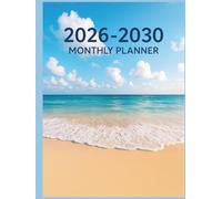 2026-2030 Monthly Planner: 5 Year Diary Two Pages Per Month From January 2026 To December 2030 for Personal & Professional Goals as a gift- 165 pages
