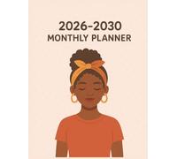 2026-2030 Monthly Planner: 5-Year Diary Two Pages Per Month From January 2026 To December 2030 for Personal & Professional Goals - 165 pages