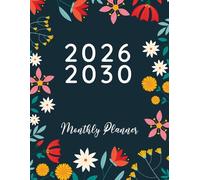 2026-2030 Monthly Planner: 5 Year Organizer with Holidays and Inspirational Quotes (January 2026 to December 2030), 60 Months