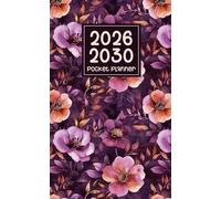 2026-2030 pocket planner: 5 Year from Jan 2026 - Dec 2030 with Inspirational Quotes and Phases of the moon