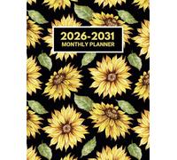 2026-2031 Monthly Planner: Six Years Calendar from January 2026 To December 2030 with Federal Holidays